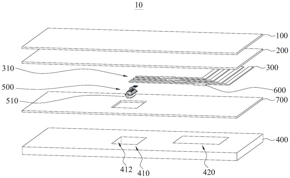 In-mold electronic touchpad and manufacturing method thereof