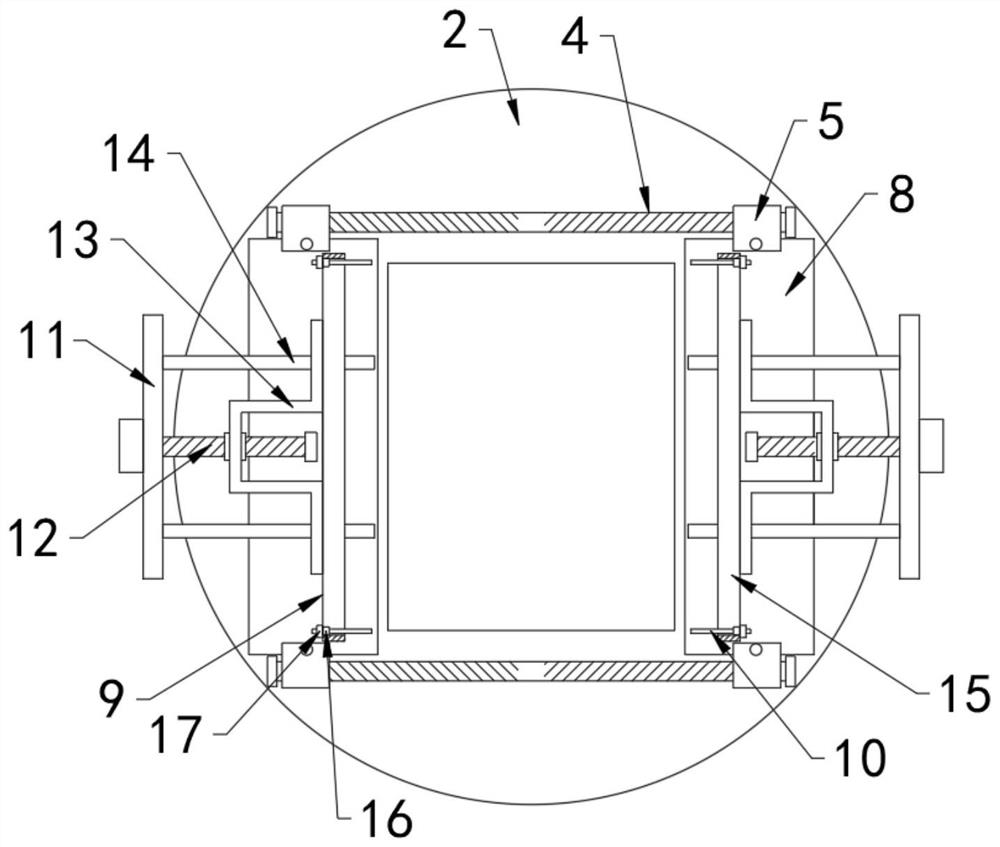 Blank cutting device for hollow brick production