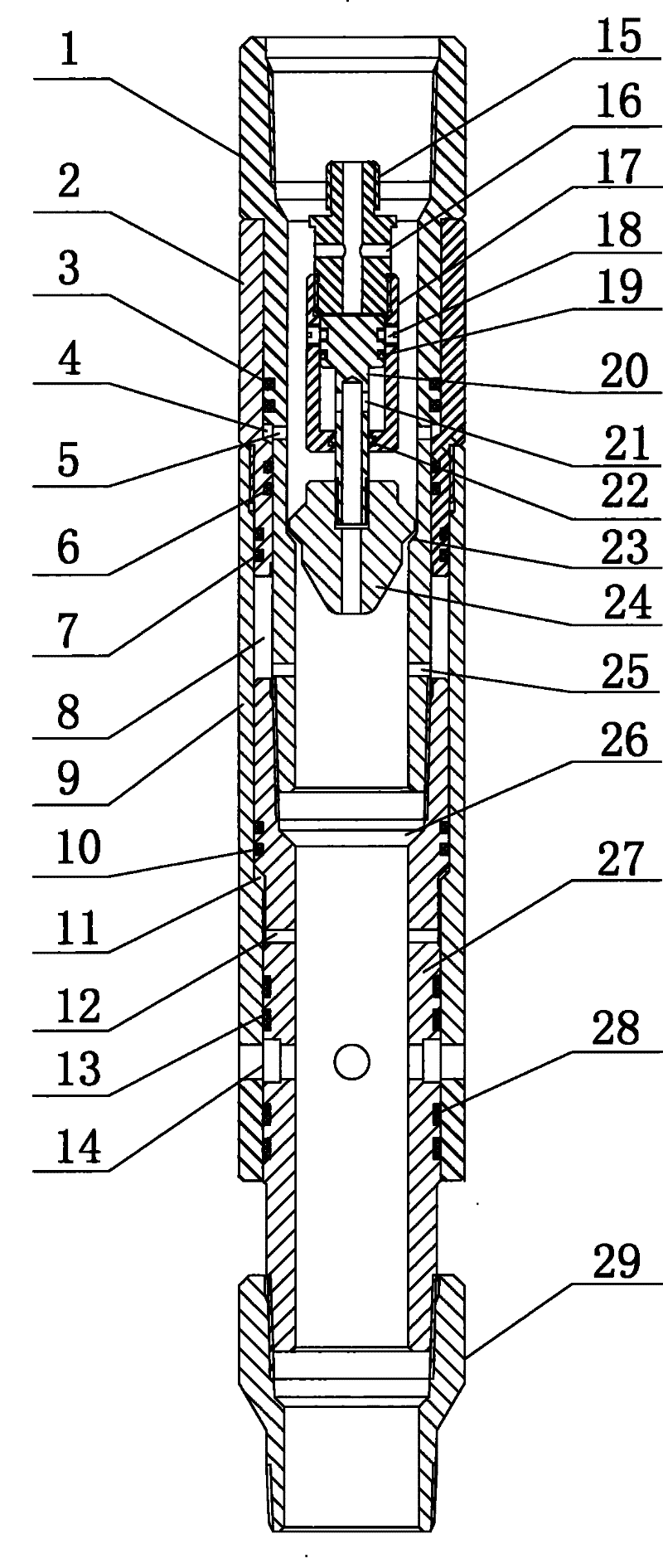 Hydraulic switch sliding bush