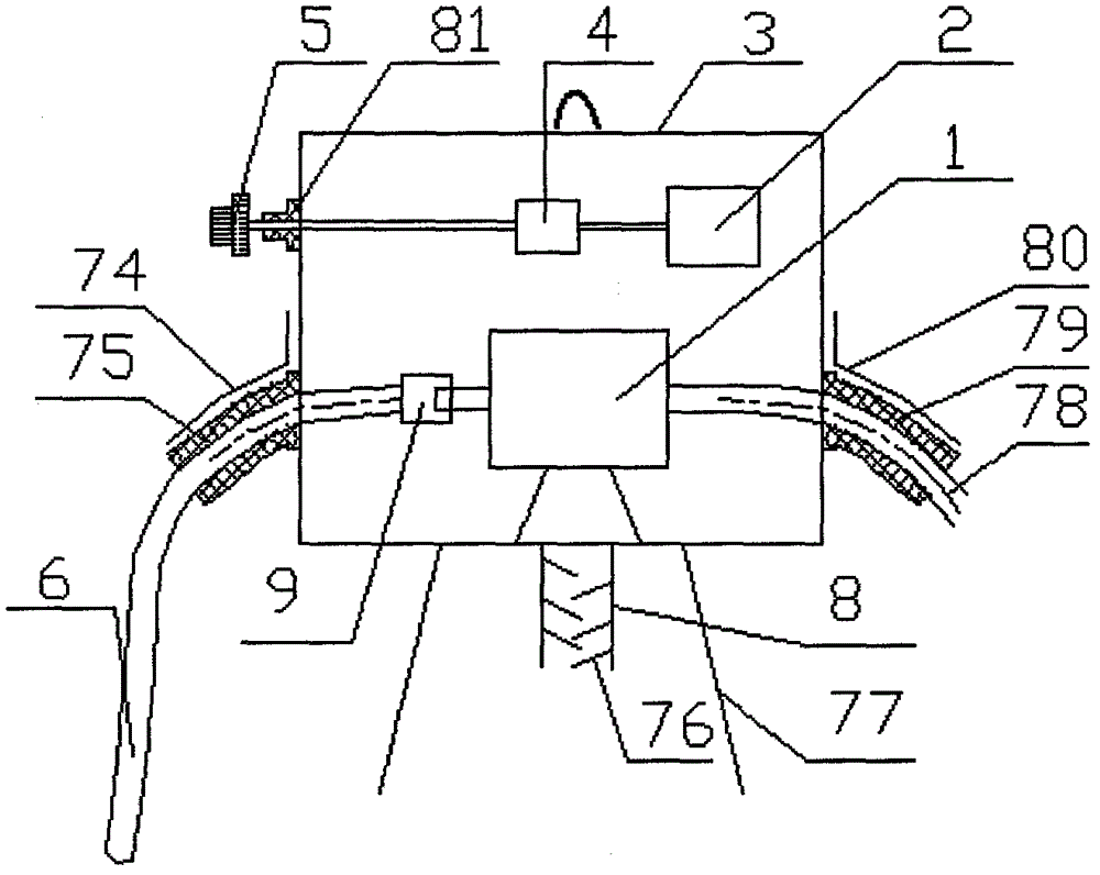 Movable cleaning machine