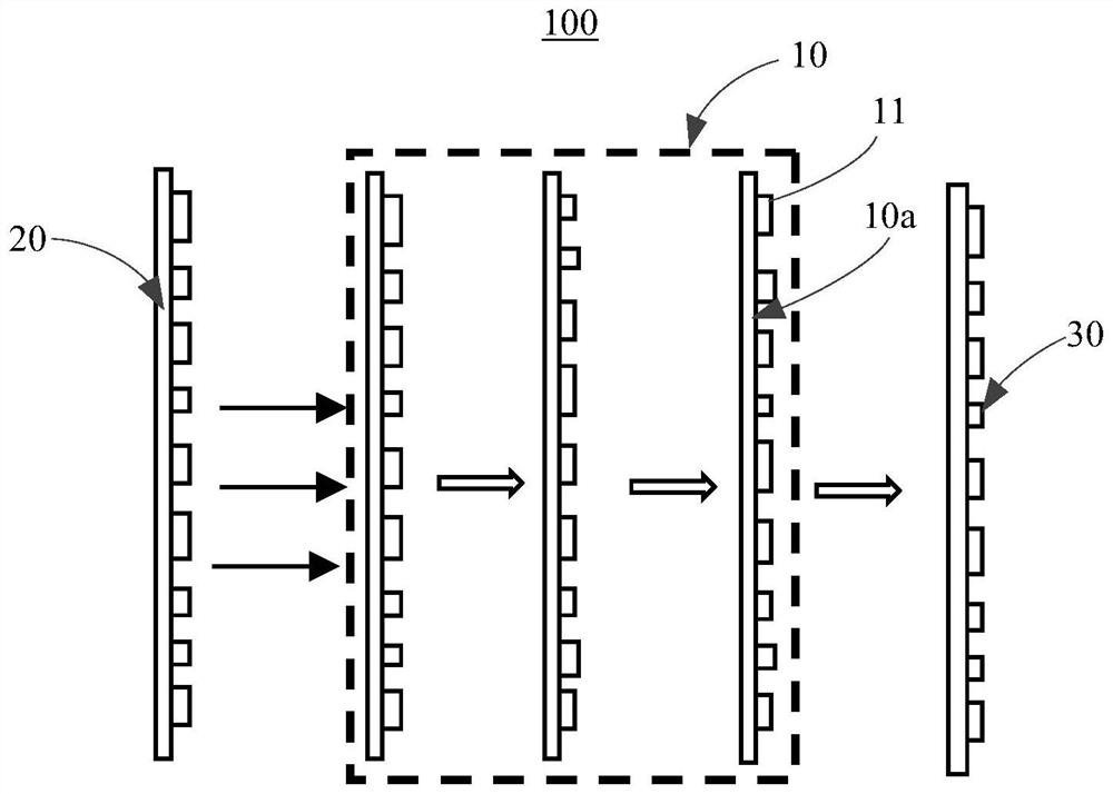 Mode division multiplexer, mode division multiplexing system, demultiplexing system and communication system