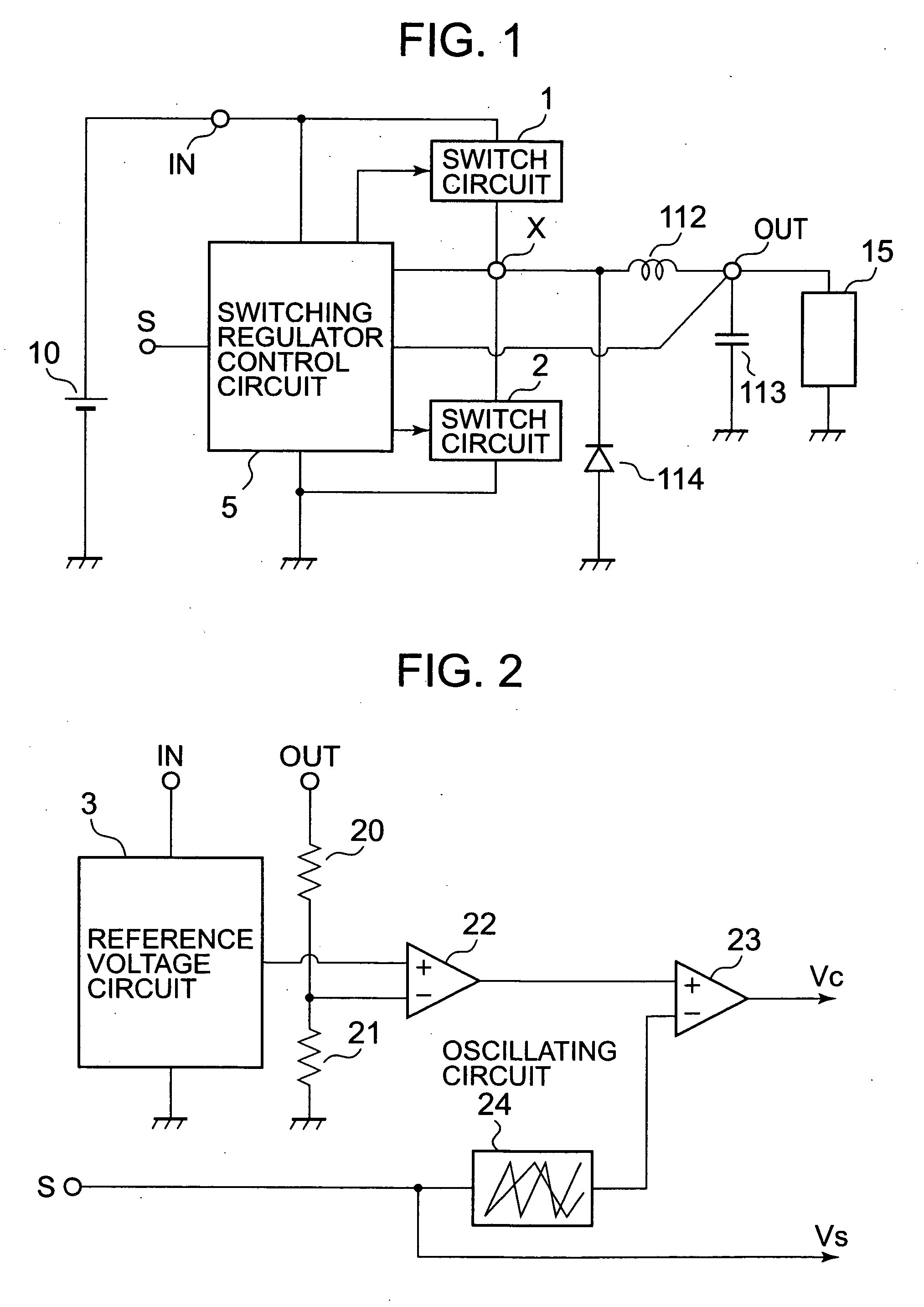 Switching regulator circuit