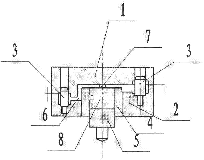 Method for casting brake bottom plate blank for automobile, and casting mold used by method