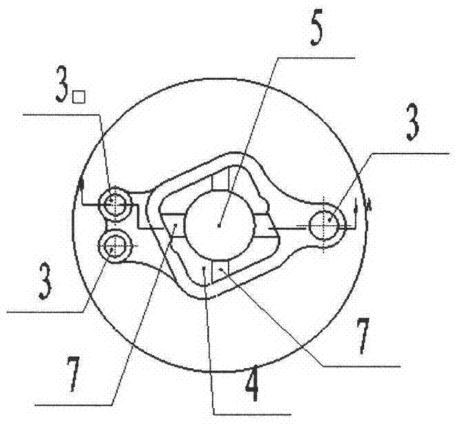 Method for casting brake bottom plate blank for automobile, and casting mold used by method