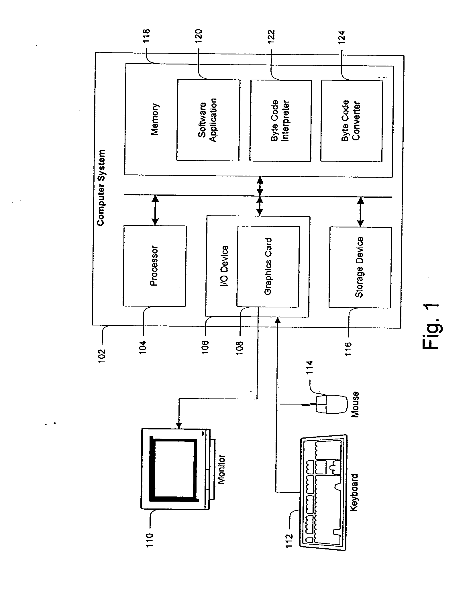 System and method for creating target byte code