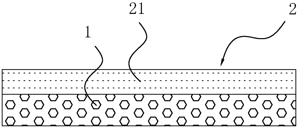 Micro-foaming plastic floor and production technology thereof
