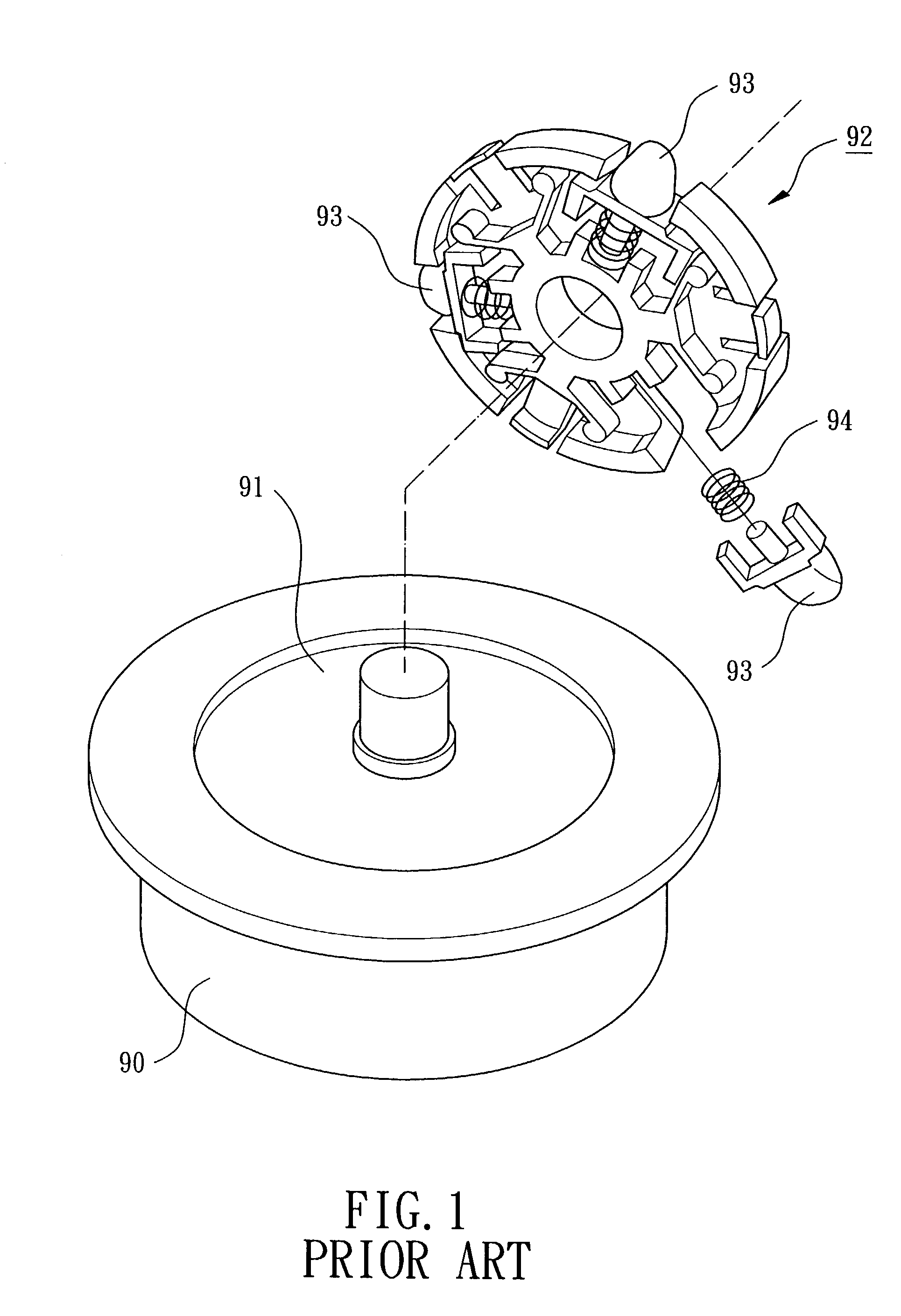 Holding device for an optical disk drive