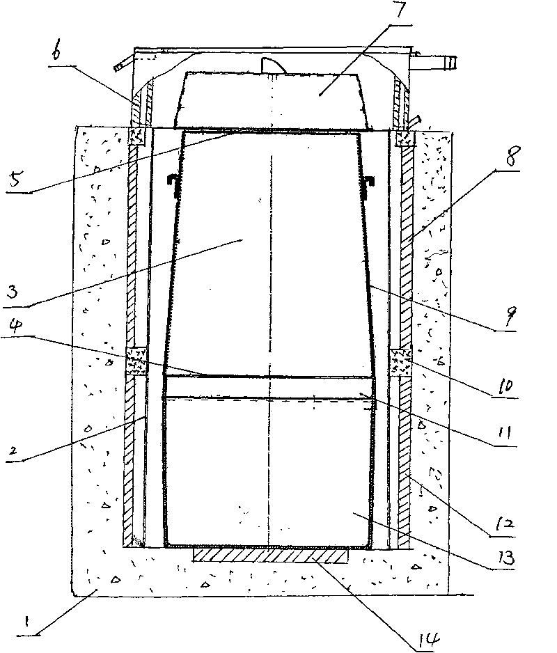 Vacuum sublimation purifying method for high-purity arsenic and vacuum sublimation furnace thereof