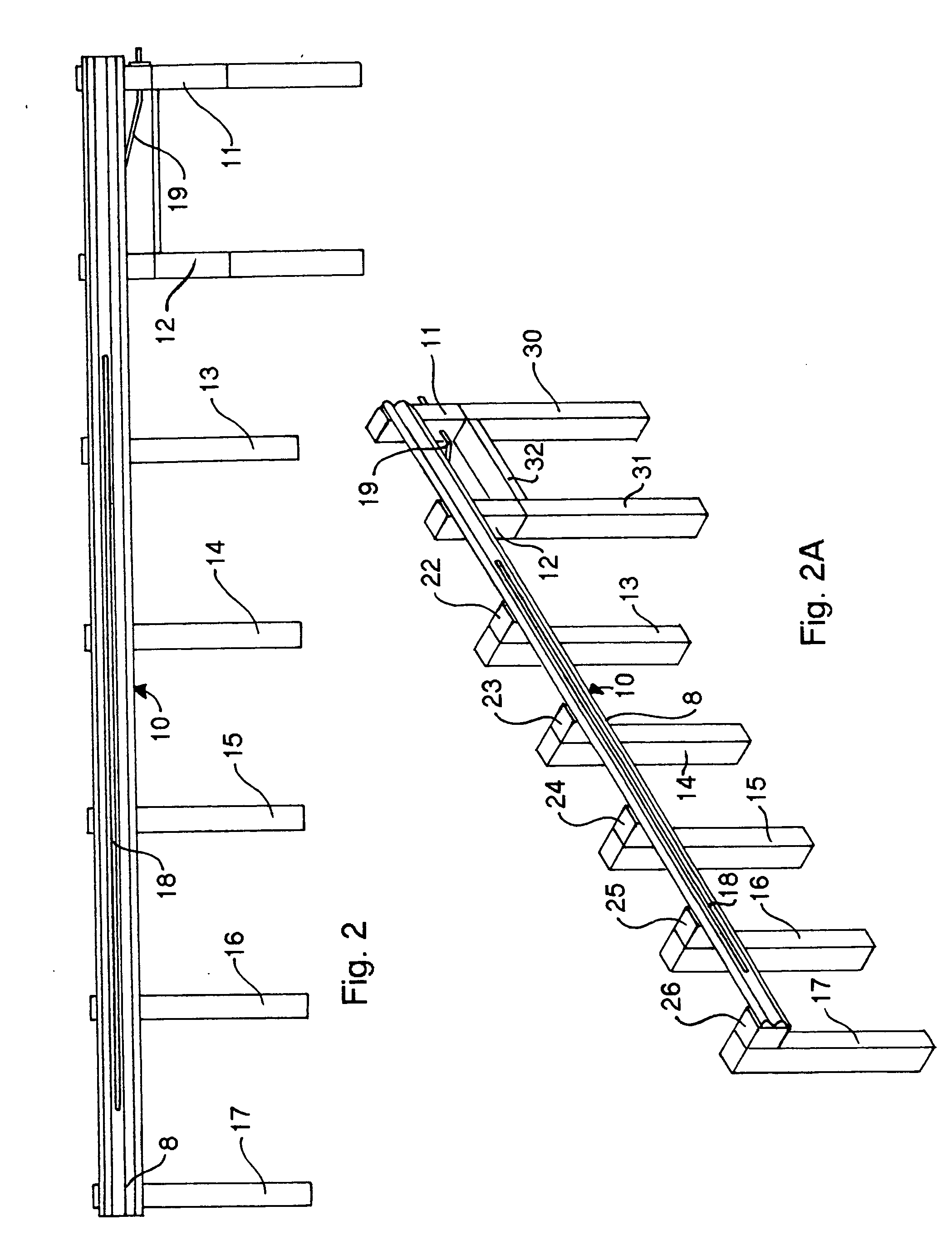 Integrated cable guardrail system