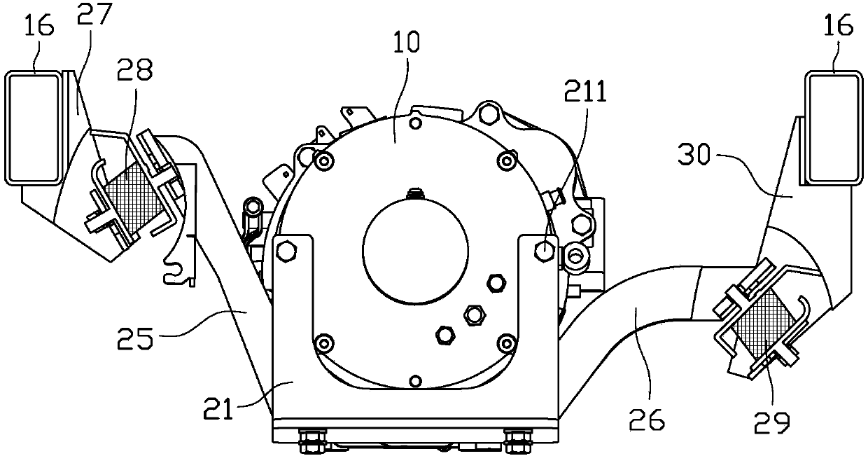Electric sanitation vehicle chassis and electric sanitation vehicle with same