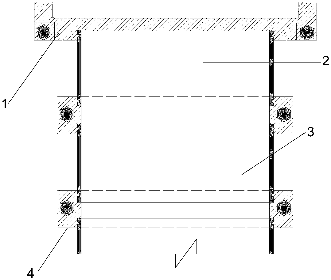 Ring knife sample prefabricating device for undisturbed soil and working method