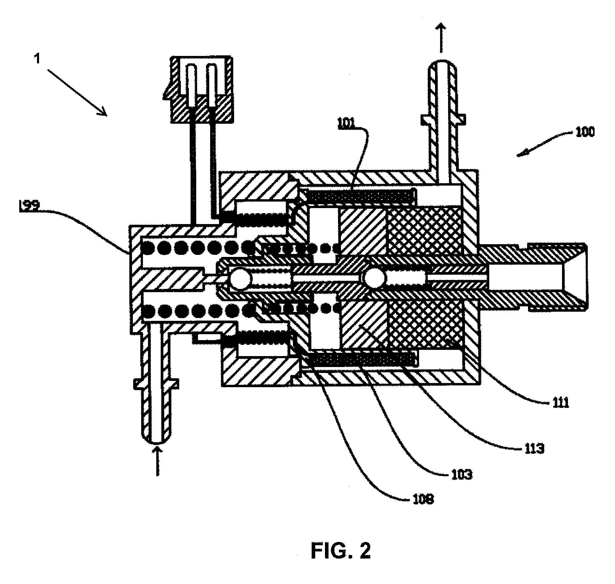 Energy-storing-type high-pressure electric fuel pump, fuel-supplying apparatus, and application method therefor