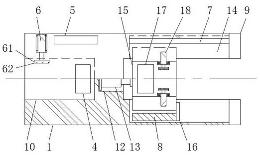 A kind of double-blade cutting device for machining