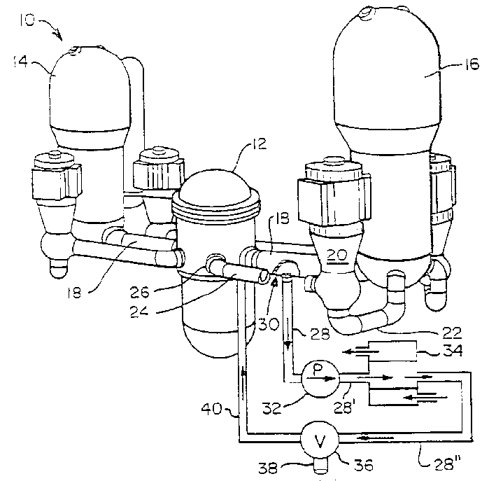 Drain system for nuclear power plant