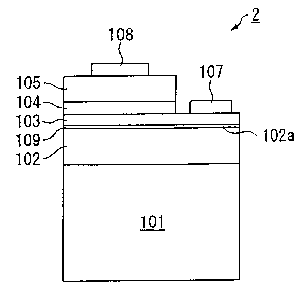 Group-III nitride semiconductor device, production method thereof and light-emitting diode