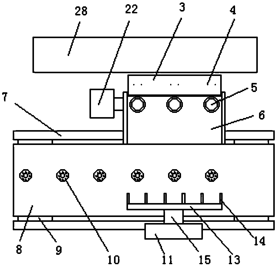 Automatic positioning device for filter cover tapping feeding