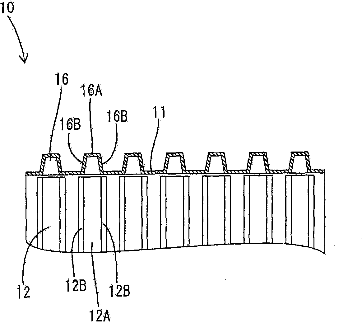 Corrugated tube and installation method