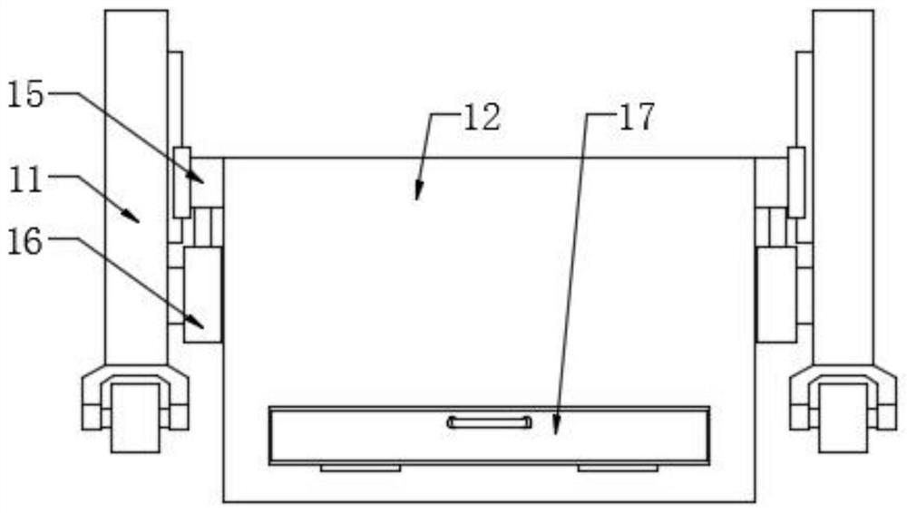 Pavement leveling device for highway construction