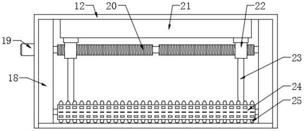 Pavement leveling device for highway construction