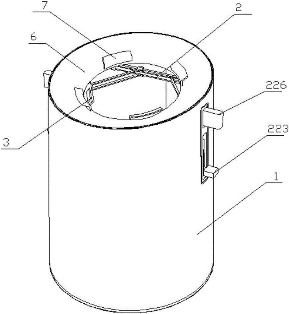 Convenient-sealing garbage can