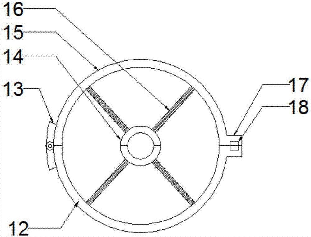 Mechanical tensile experiment testing device