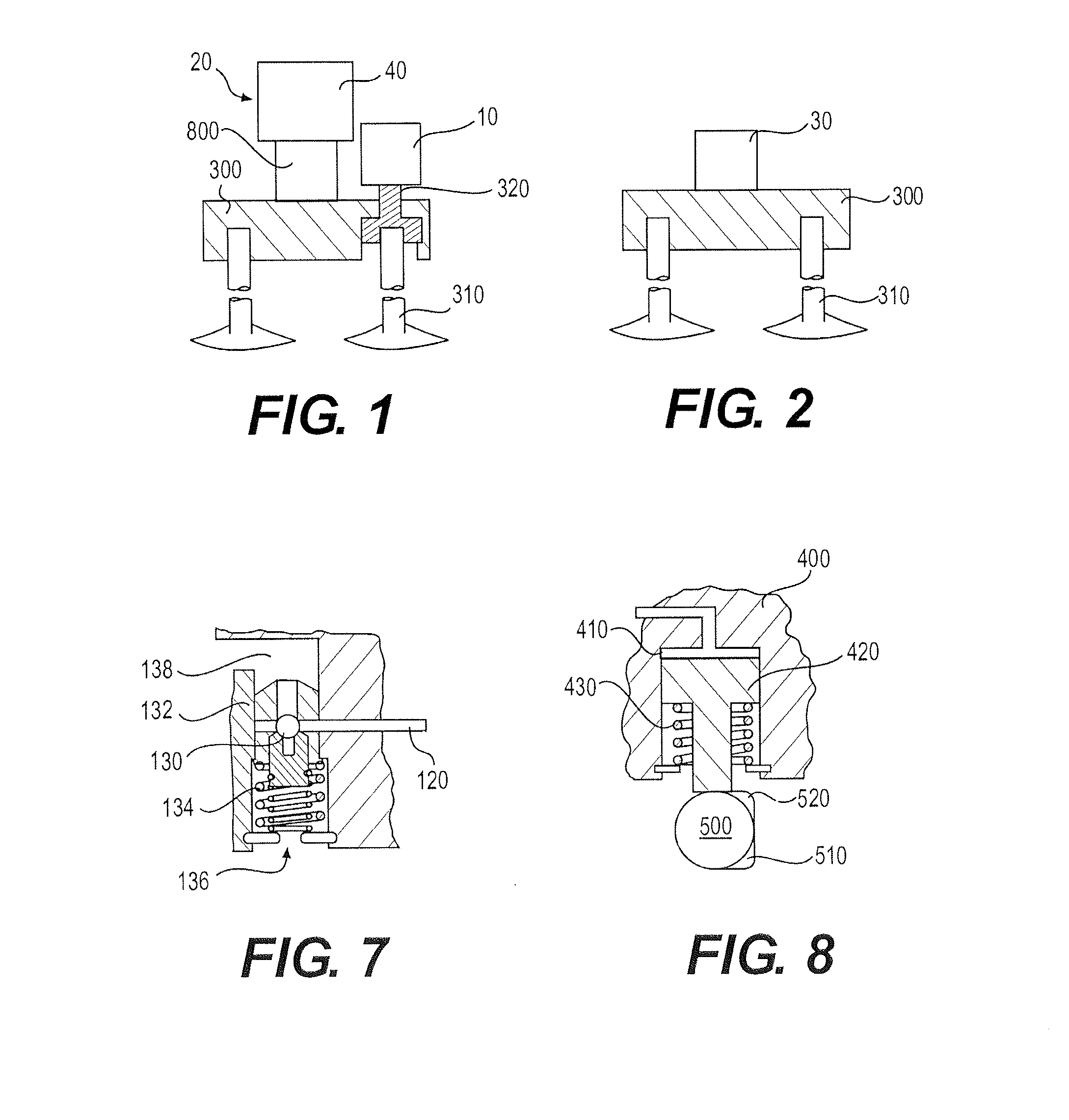 Systems and methods for hydraulic lash adjustment in an internal combustion engine