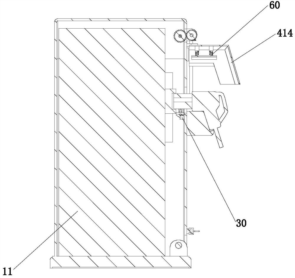 Charging gun head fixing device for charging pile