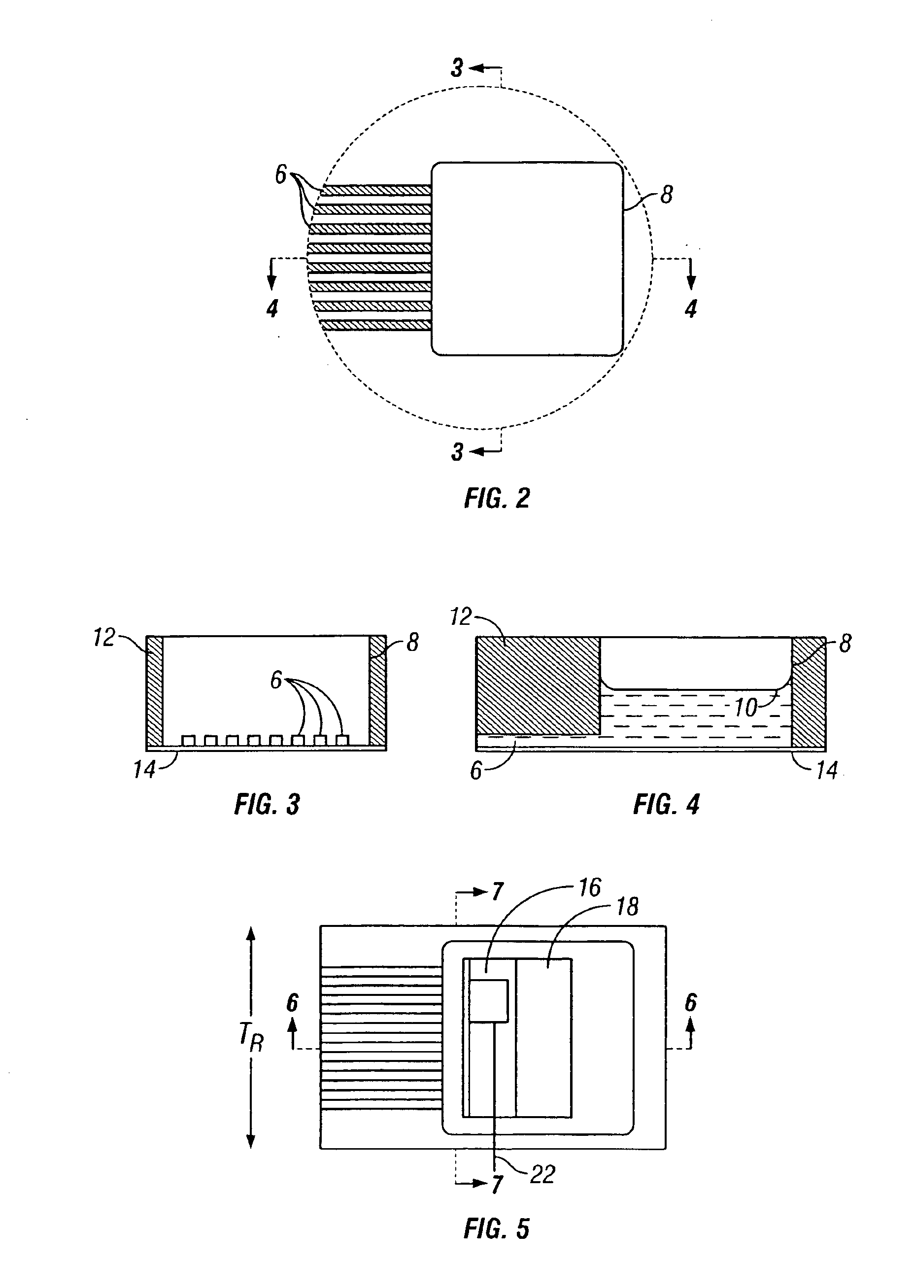 Submersible light-directing member for material excitation in microfluidic devices