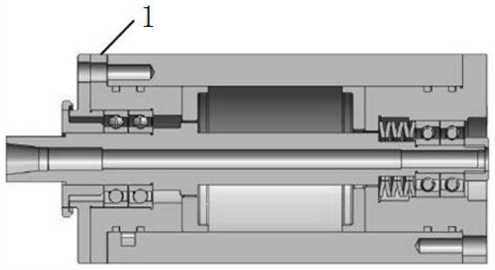Online indirect measuring method for rotation precision of machine tool main shaft