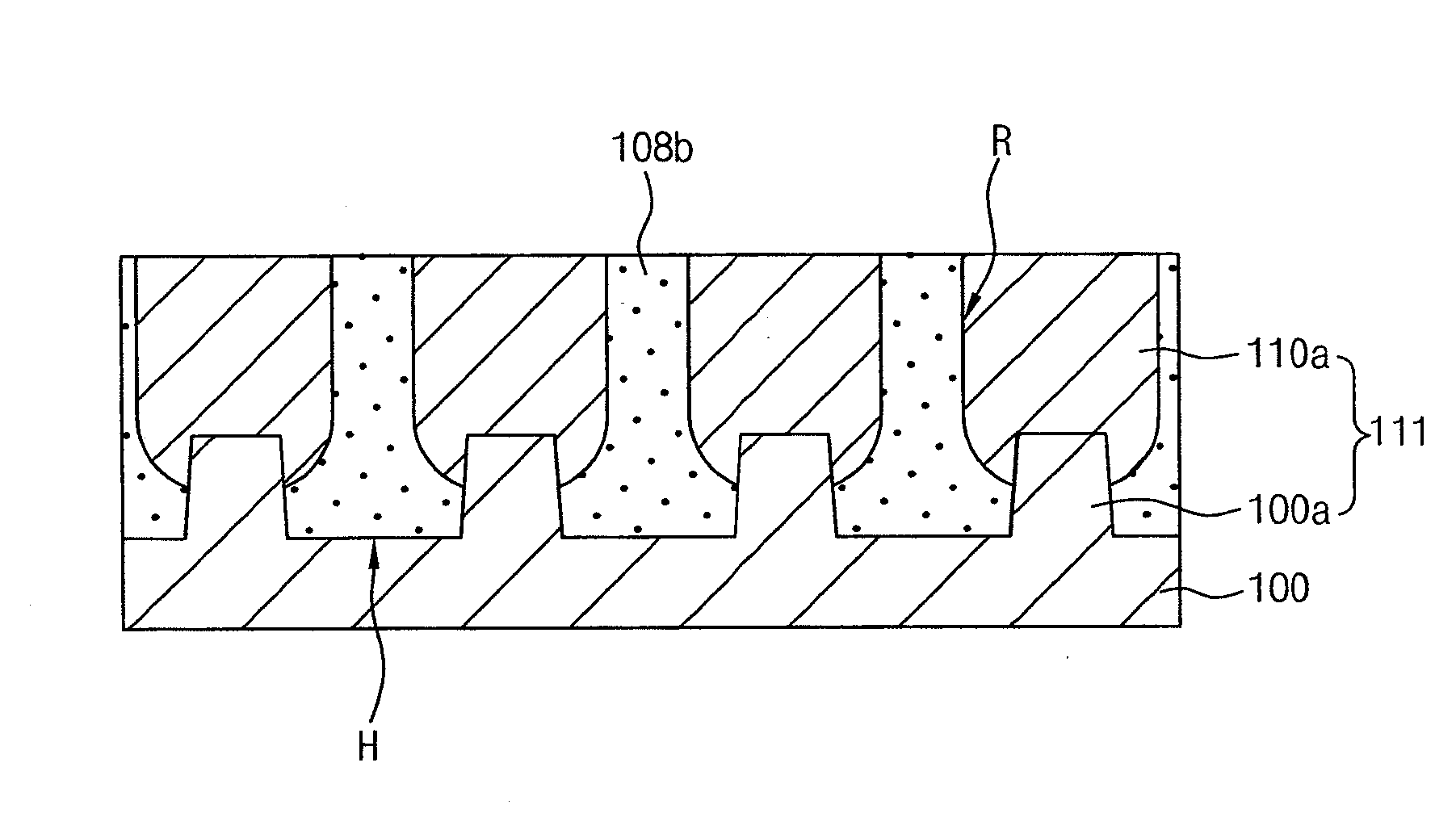 Semiconductor device having increased active region width and method for manufacturing the same