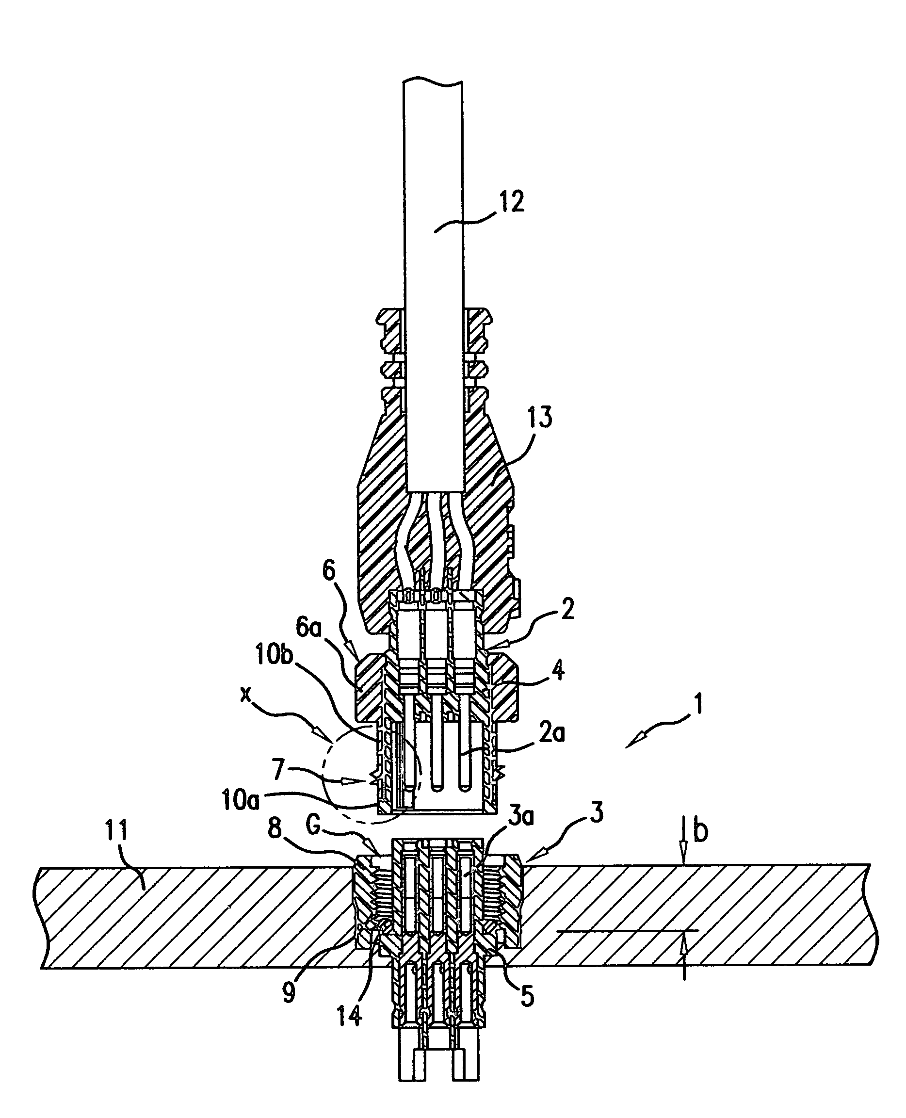 Electrical connector having plug and socket components