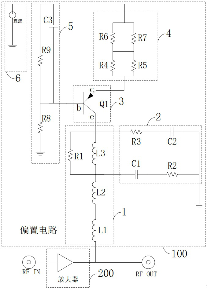 A kind of bias circuit and power amplifier for power amplifier