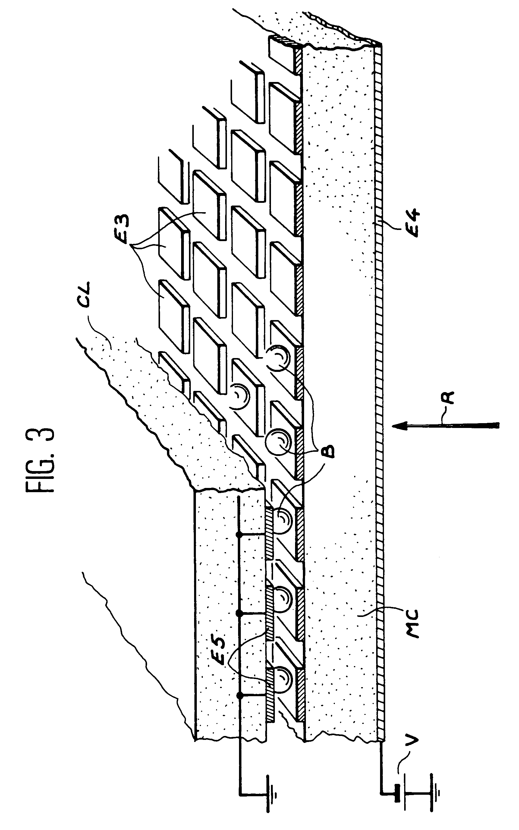 Radiation detector using a composite material and method for making same