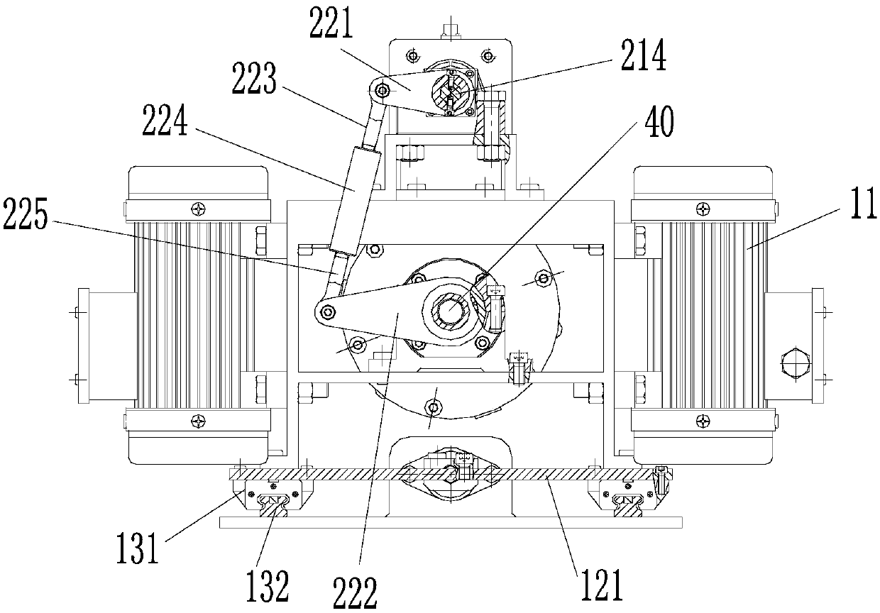 Deep hole machine tool spindle-torsion compound excitation experimental device