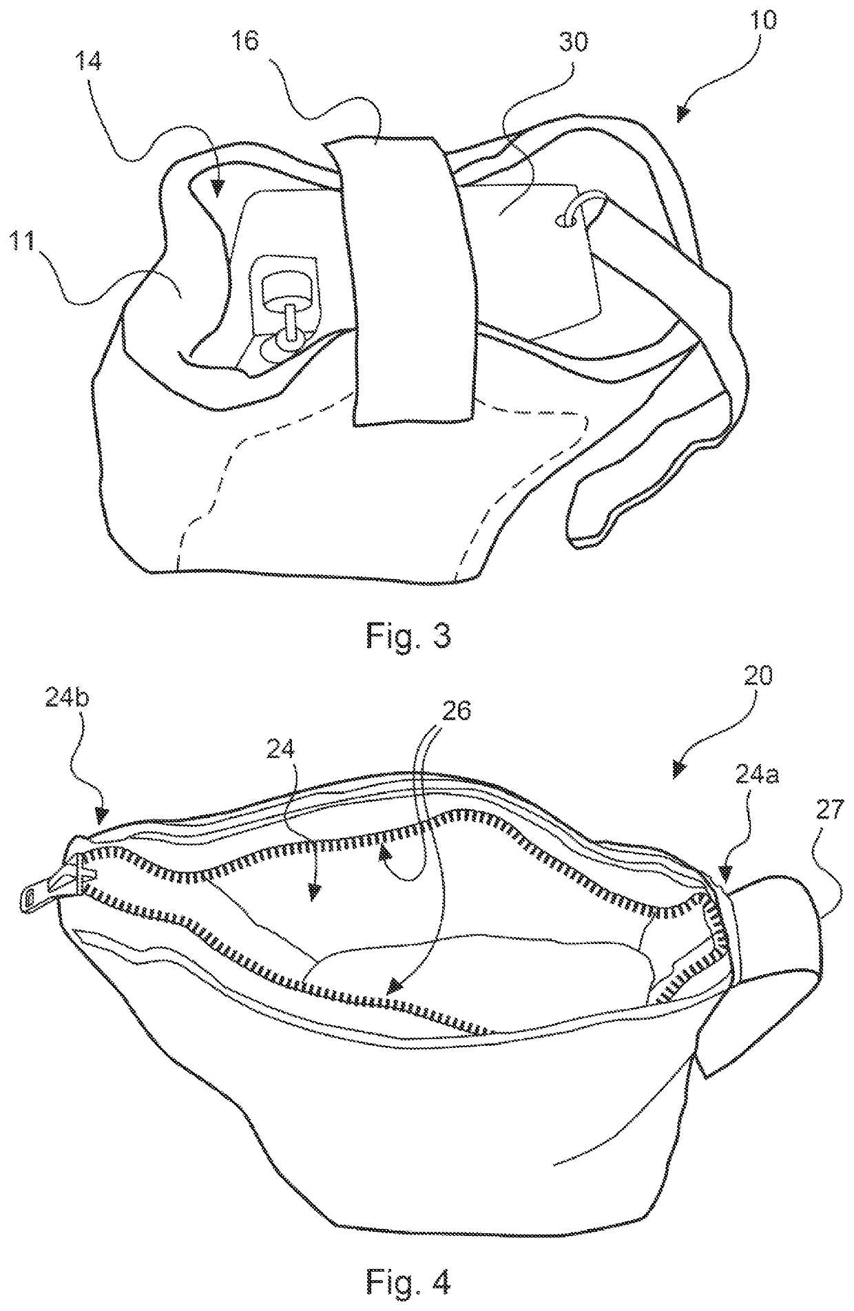 Storage System Having Two Pouches