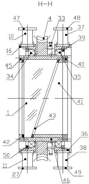 Rotating prism device for coarse and fine two-stage scanning