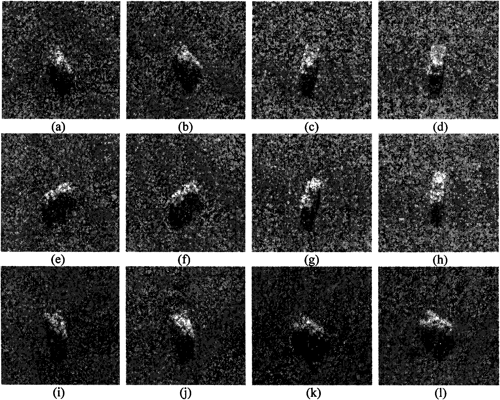 Synthetic aperture radar image target identification method based on multi-parameter spectrum feature