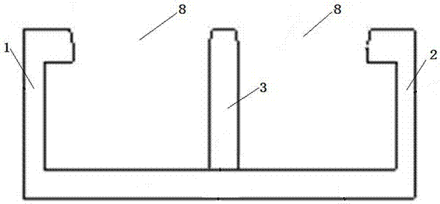Determination method for chamfer dimensions of die head gasket and die head gasket implementing same