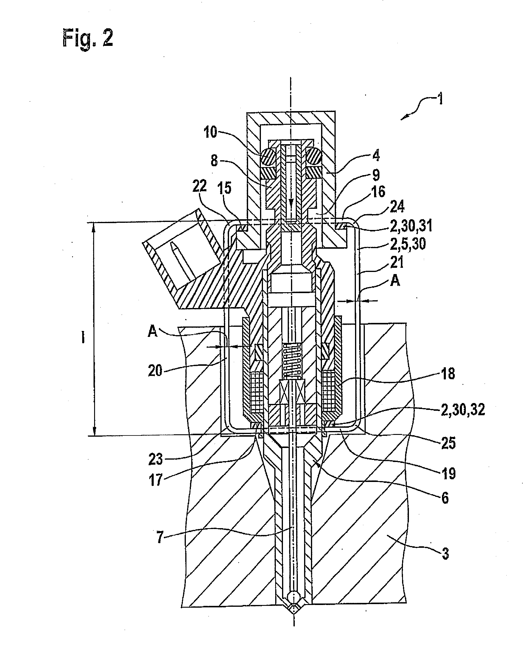 Fuel injection system having a fuel-carrying component, a fuel injector and a connecting device