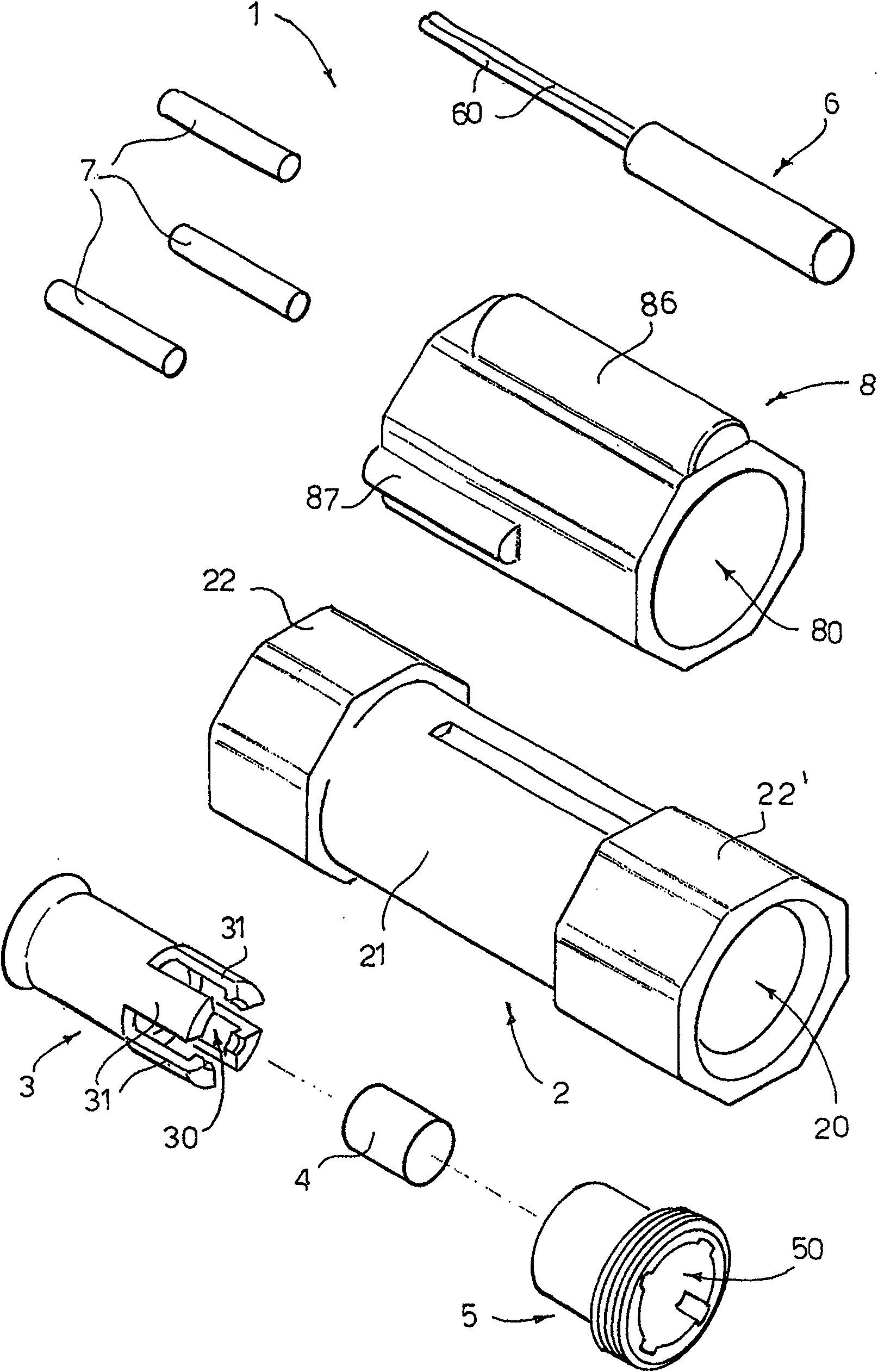Magnetic flow switch, for aspirators in particular