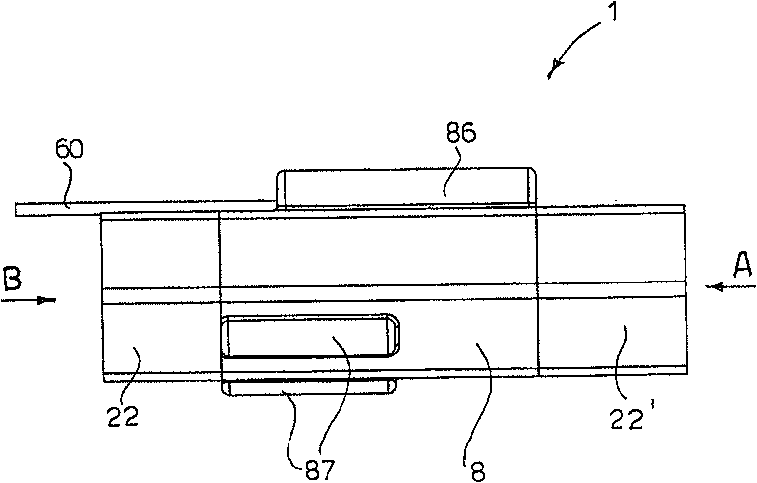 Magnetic flow switch, for aspirators in particular