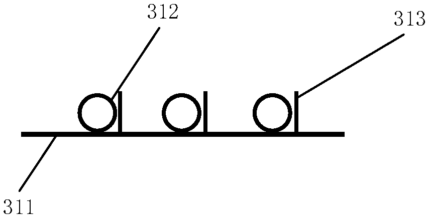 On-chip structure and communication method of broadcast based on micro-ring power divider and grouping