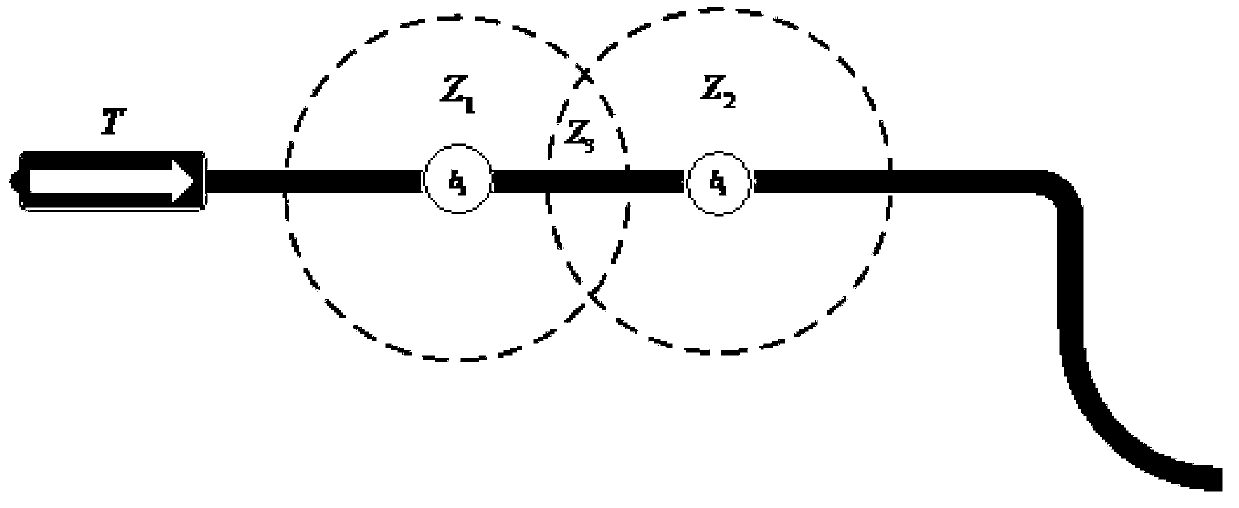 Transponder group message encoding and decoding method adopting distributed fountain code