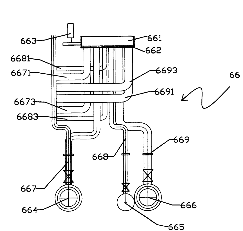 Internal combustion heating method of coal pyrolyzing furnace