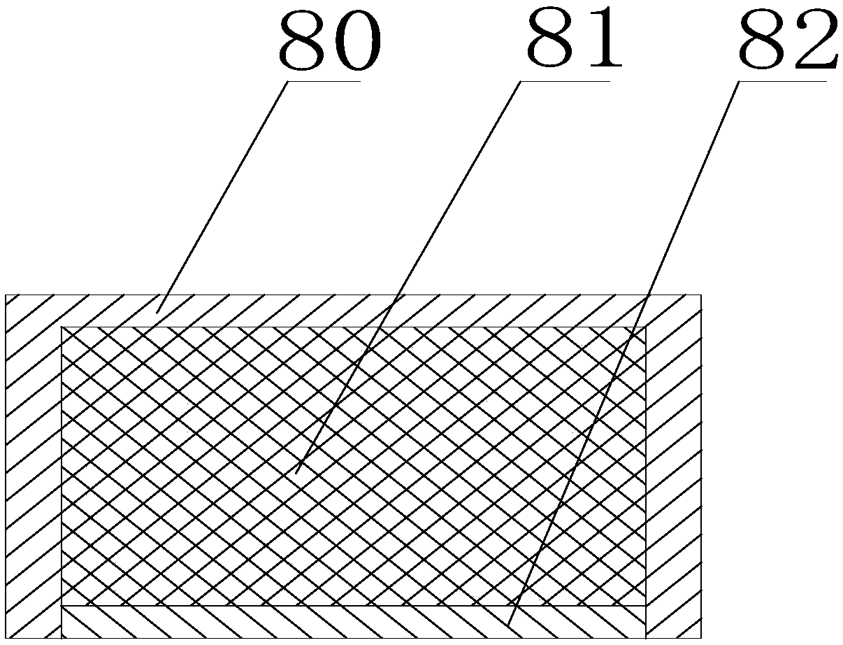 Heating recovery device for partial depression of steel
