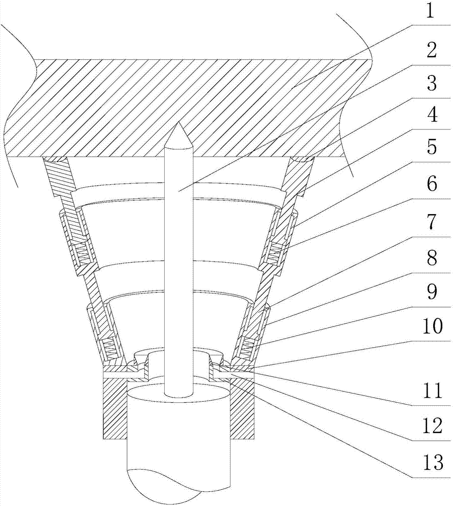 Drilling assistant tool applied to hanging bar installation procedure