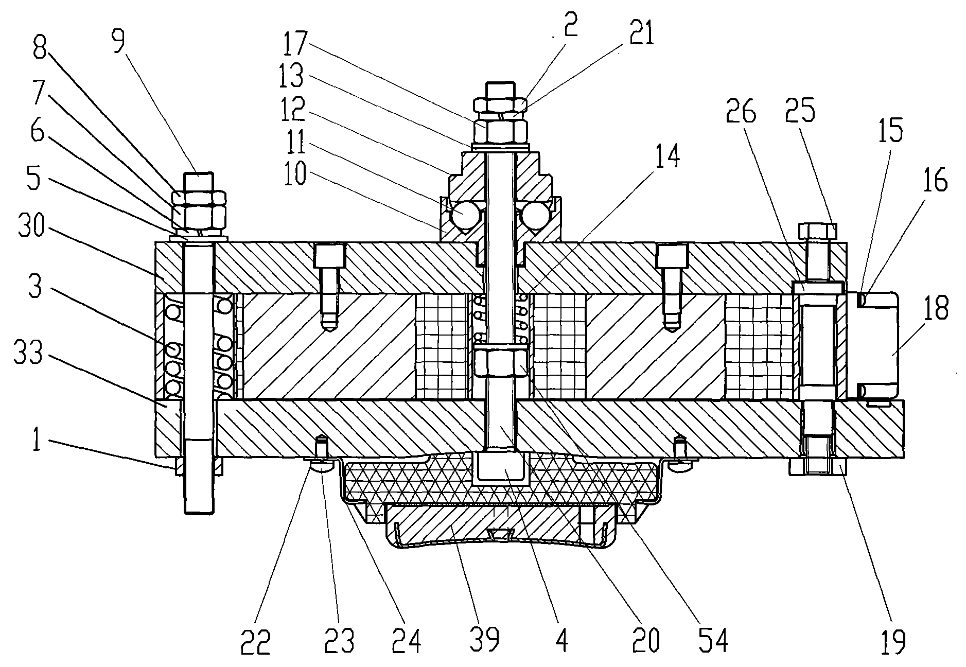 Electromagnetic brake, friction piece thereof and friction piece manufacture method