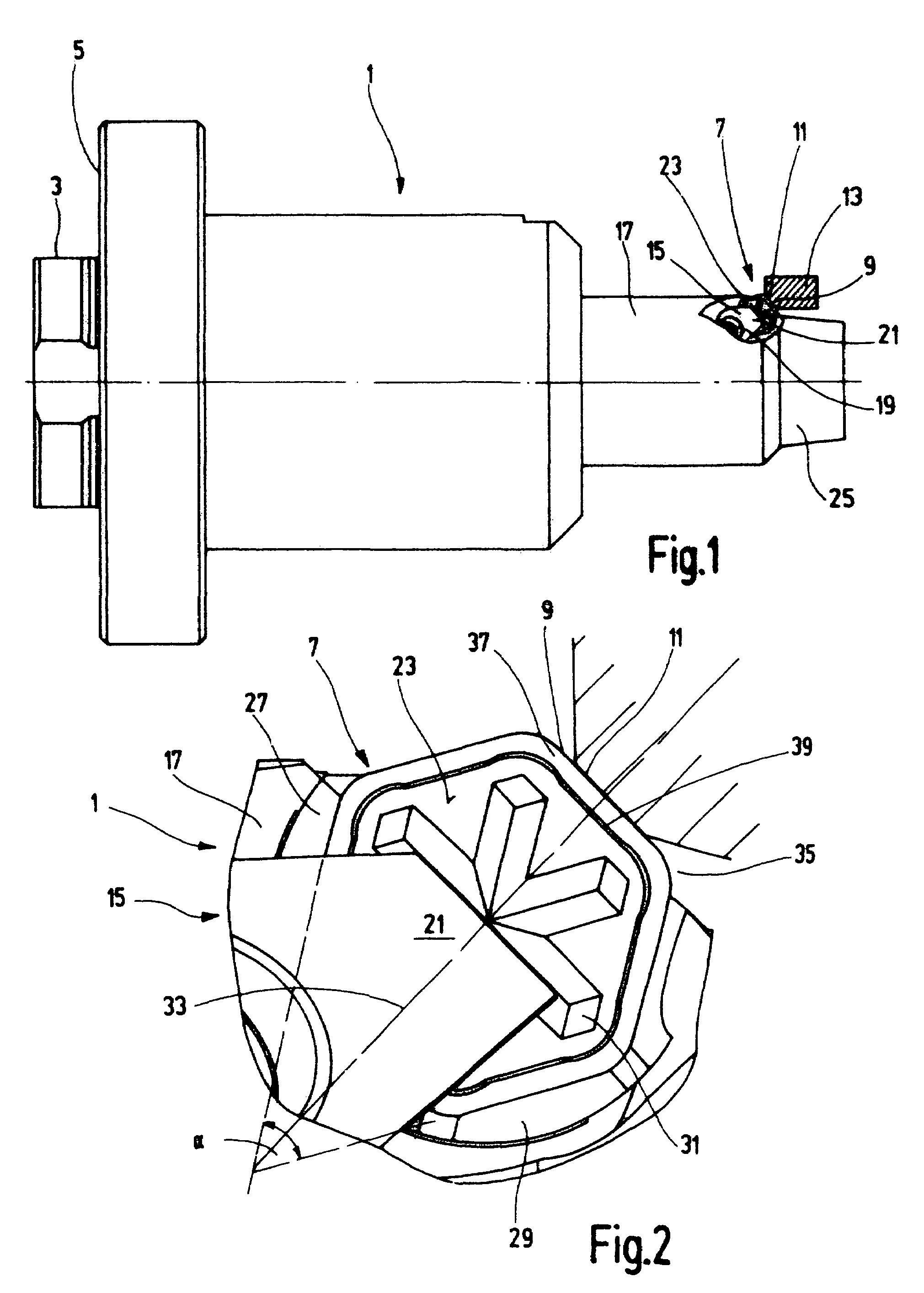 Tool for the metal cutting machining of valve seats