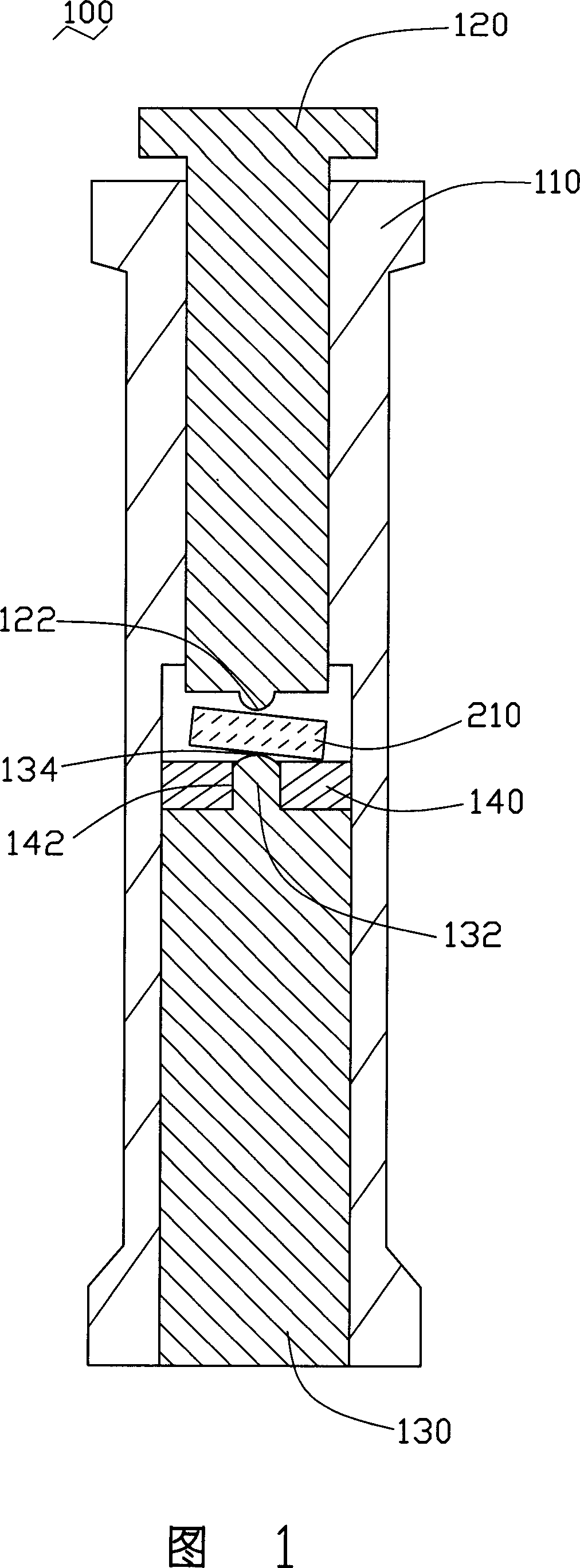 Optic element forming device