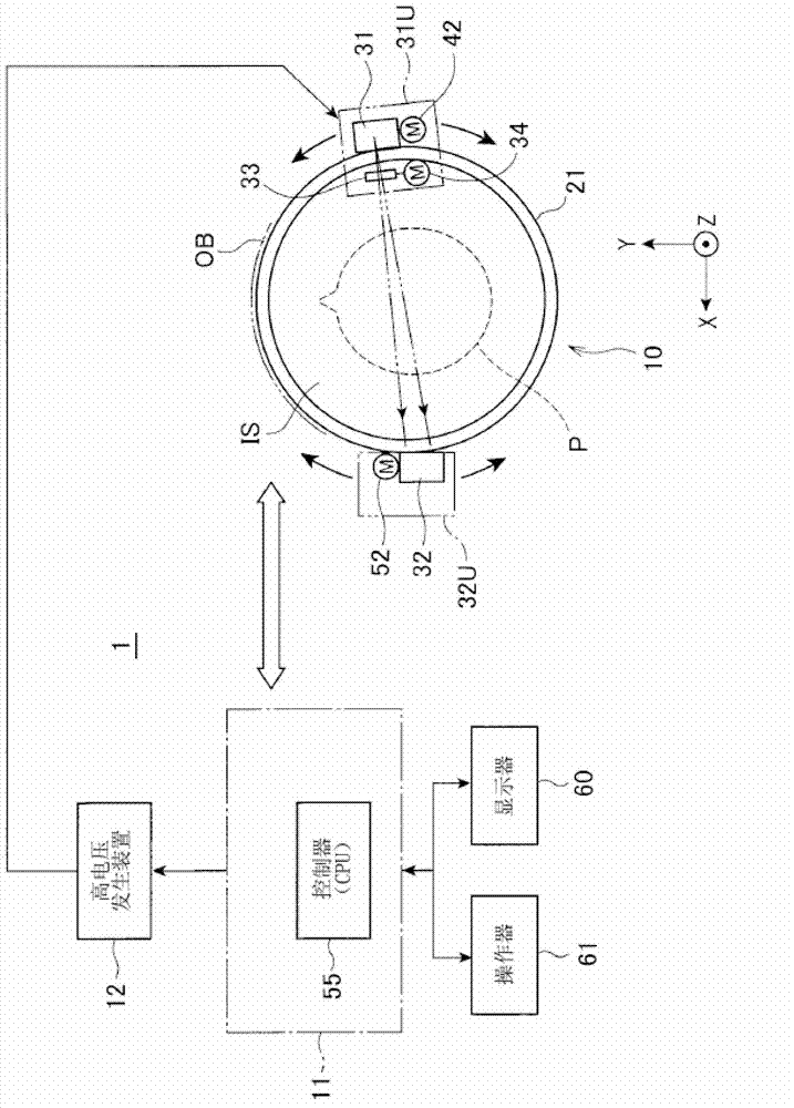 X-ray tomogram imaging device